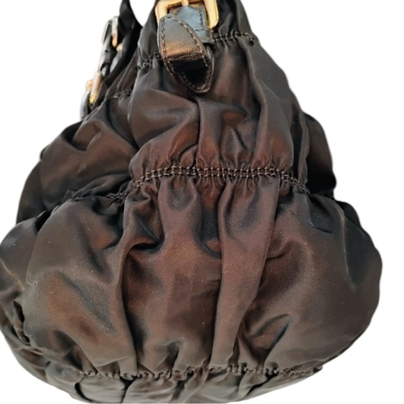 PRADA Tessuto Black Handbag with Shoulder Strap - Picture 11 of 15